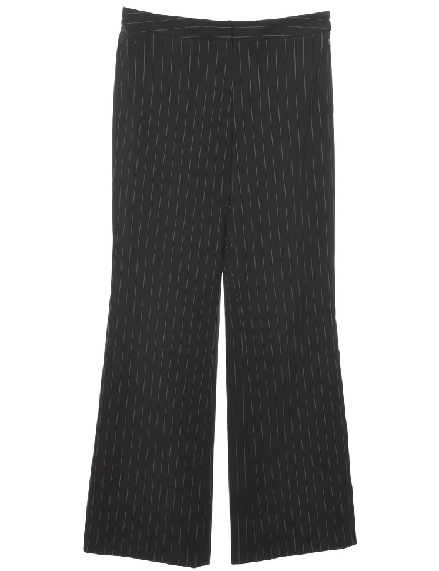 Striped Trousers - W30 L32 Relaxed Sweatshirt Look