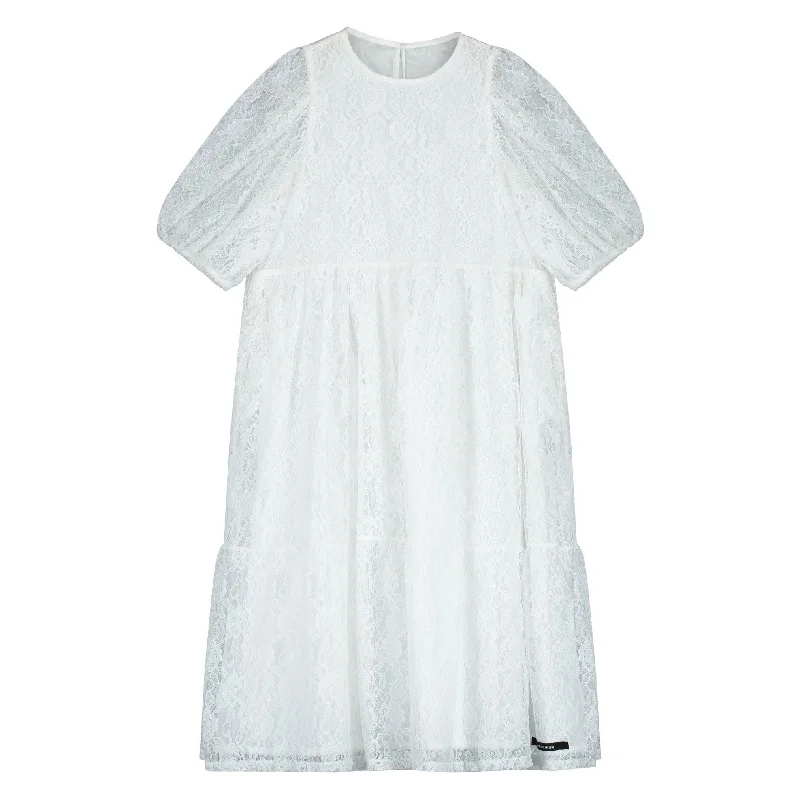 Little Creative Factory White Dreamer Dress Street style unclassified dresses
