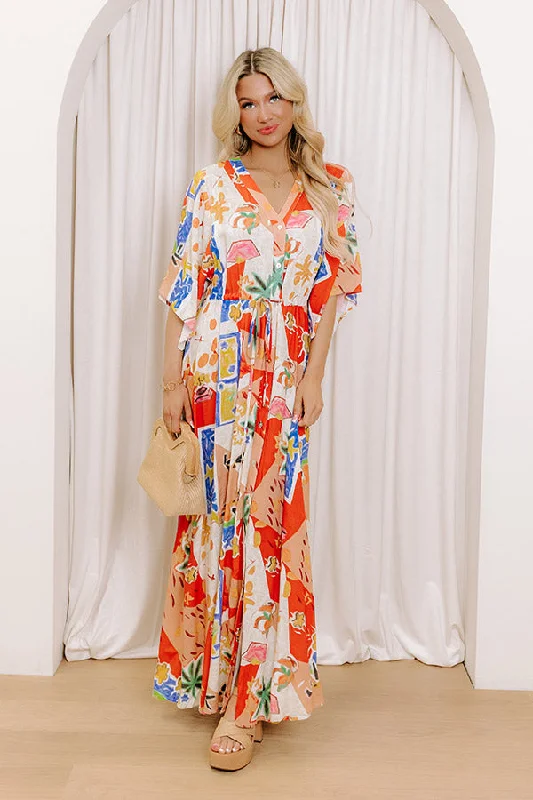 Vacay Mode Button Down Maxi Dress Wedding guest unclassified dresses