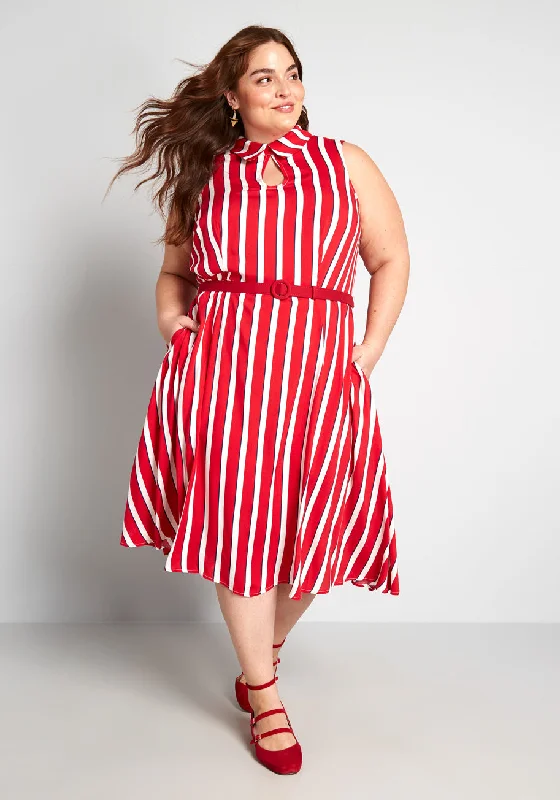 ModCloth x Collectif Posh Your Luck A-Line Dress