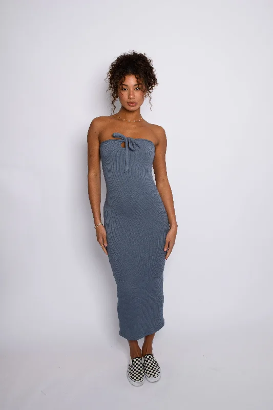 Cassie Dress - Denim