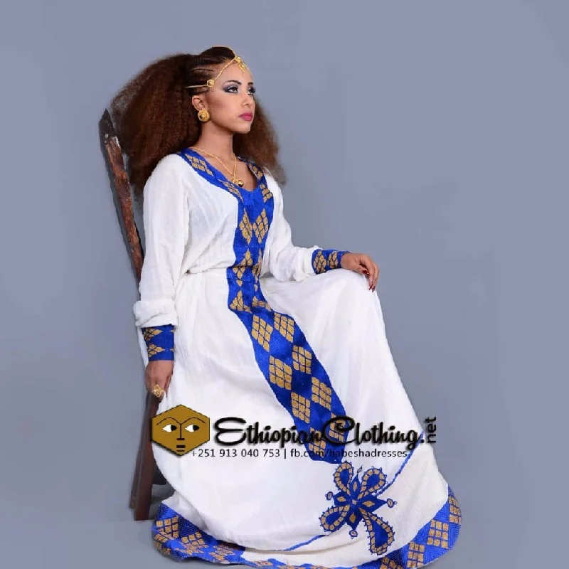 Doka Golden Habesha Dress