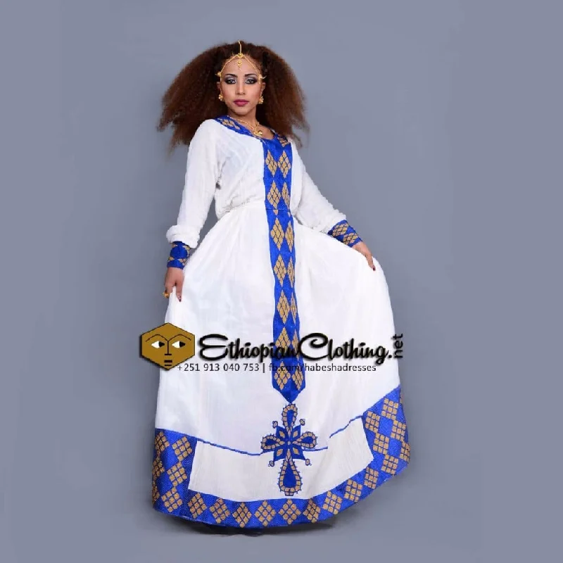 Doka Golden Habesha Dress