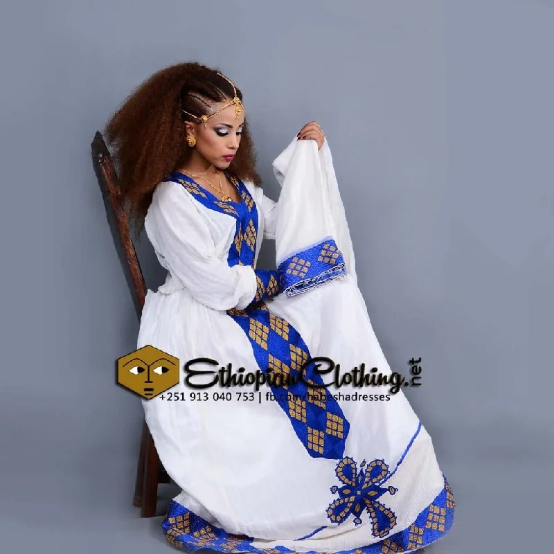 Doka Golden Habesha Dress