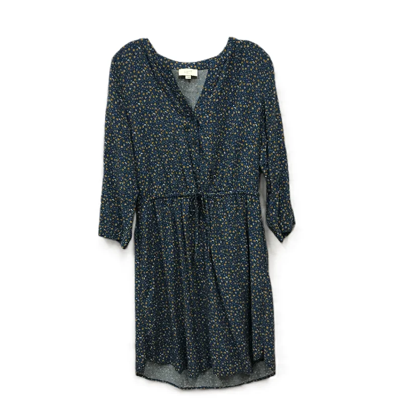 Dress Casual Short By Loft In Blue, Size: M