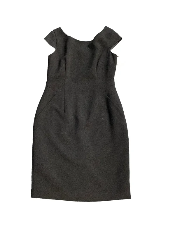 Dress Work By Calvin Klein In Black, Size: 10