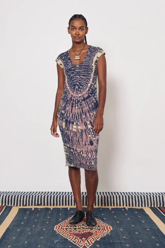 Jasper and Navy Zanzibar Midi Dress