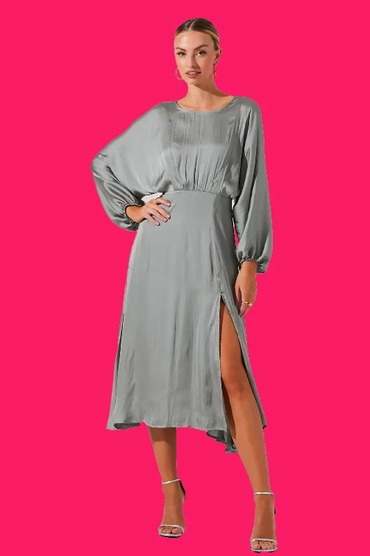 Marin Dolman Sleeve Dress - Sage