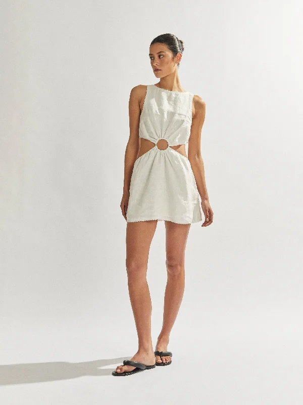 Pippy Dress Off White