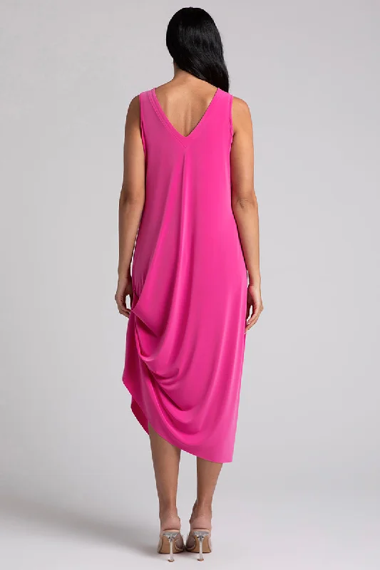 Sleeveless Drama Dress | Peony