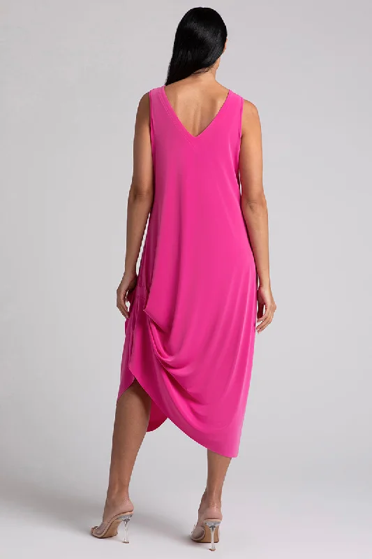 Sleeveless Drama Dress | Peony