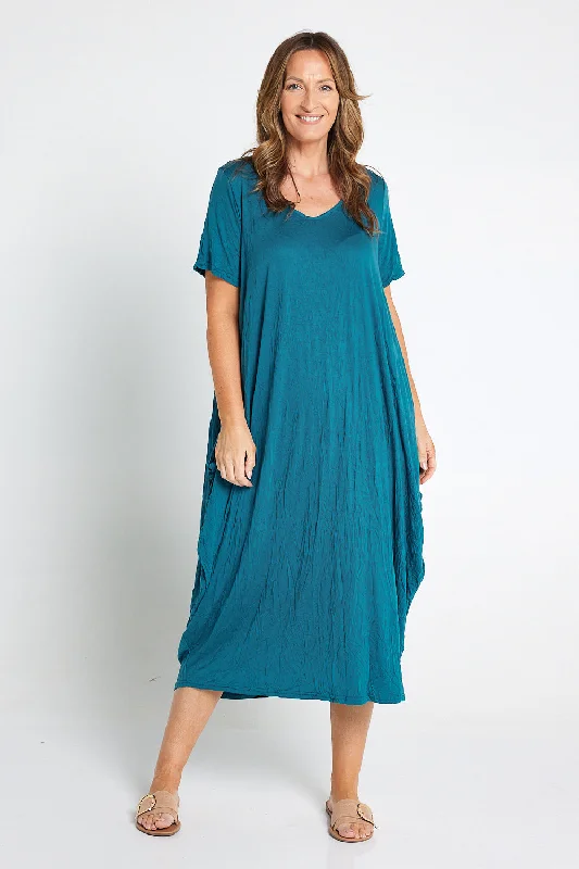 Zoe Dress - Teal