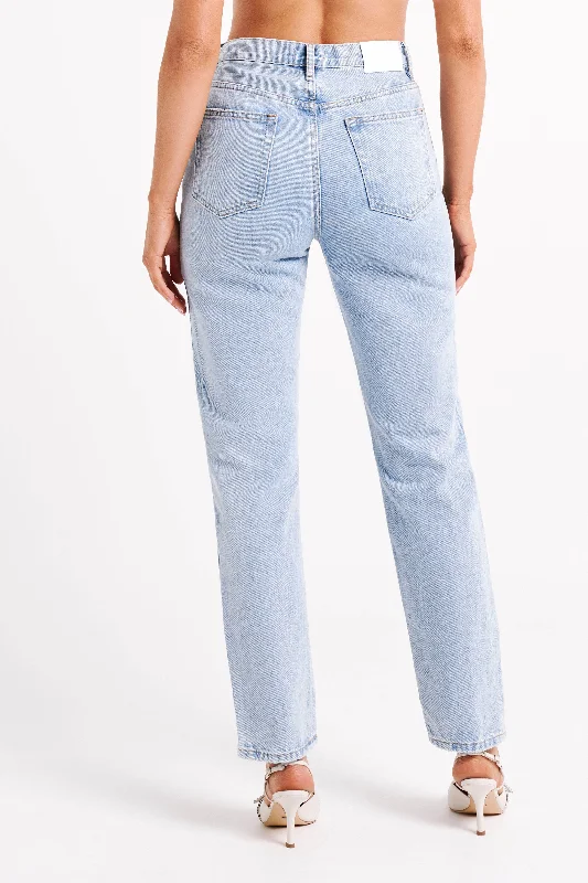 Mattea Denim Jeans - Mid Blue